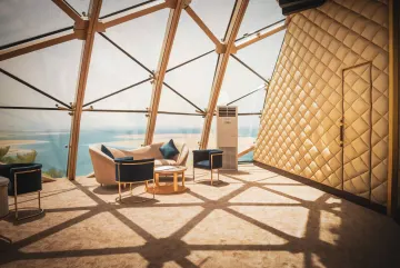 Dome lounge, source photograph